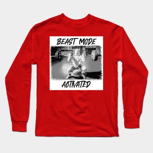 Beast Mode Activated: Man-1 Long Sleeve T-Shirt